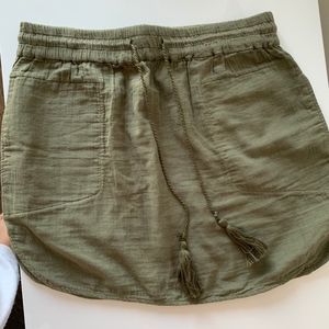 Aritzia Green Skirt